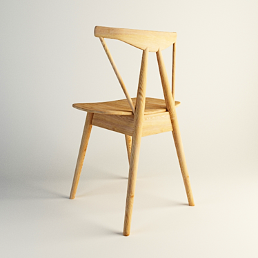 Rooted Comfort Chair by Customform 3D model image 1 