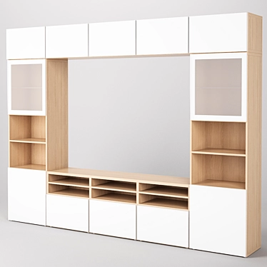 Besto TV Wardrobe - 300x40x230 cm 3D model image 1 