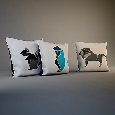 BoConcept Fusion Design Pillows 3D model image 1 