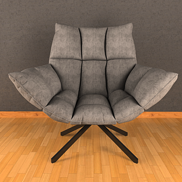 Cozy Lounge Chair 3D model image 1 