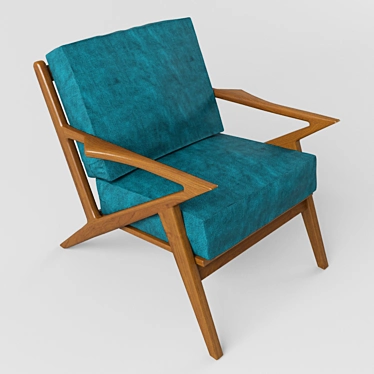 Modern Soto Chair: 3D Model 3D model image 1 