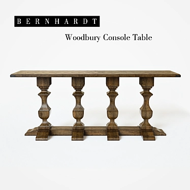 Title: Woodbury Console - Sleek and Elegant 3D model image 1 