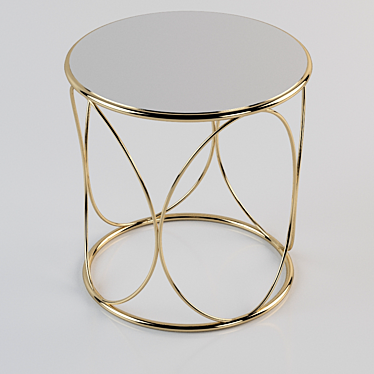 Zara Buffet Table 3D model image 1 