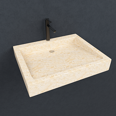 Countertop Sink 3D model image 1 