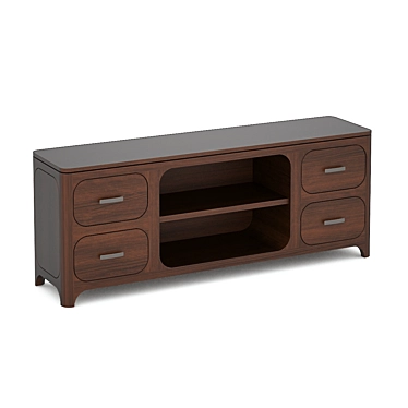 LOA Chest - Elegant and Versatile Storage 3D model image 1 