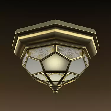 Odeon Clerk Classic Ceiling Light 3D model image 1 