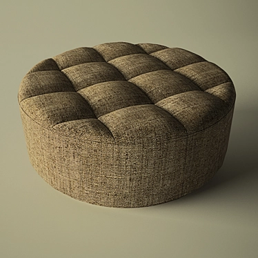 Cozy Comfy Pouf 3D model image 1 
