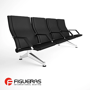 ErgoFlex Air Benches: Figueras 3100 3D model image 1 