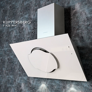 Kuppersberg F926WH: Sleek and Powerful Extractor 3D model image 1 