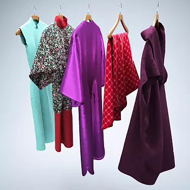 Versatile Collection of Stylish Dresses 3D model image 1 