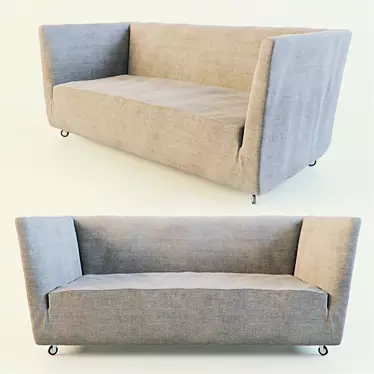 FLEXFORM FILIBERTO Sofa: Versatile Elegance for Your Home 3D model image 1 