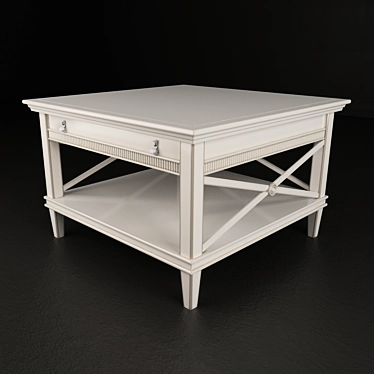 Square Tosato Table (Limited Edition) 3D model image 1 
