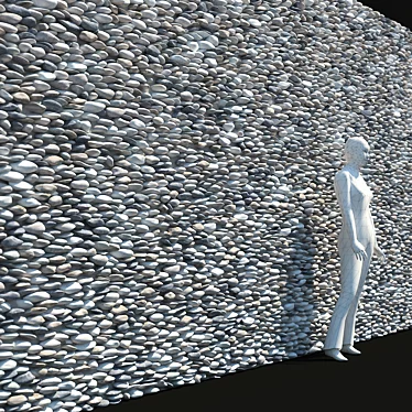 Riverstone Geometric Wall 3D model image 1 