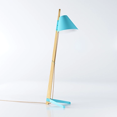 Kalmar Billy BL LED Floor Lamp 3D model image 1 