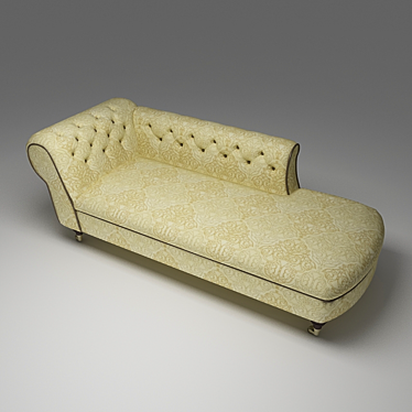 Comfortable Modern Sofa 3D model image 1 