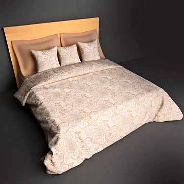 Luxury Linen Set 3D model image 1 