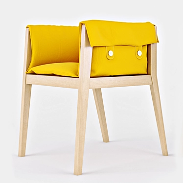 Elegant Dress Chair 3D model image 1 