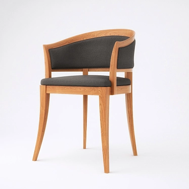  Custom Poly Model Vray Guest Chair 3D model image 1 