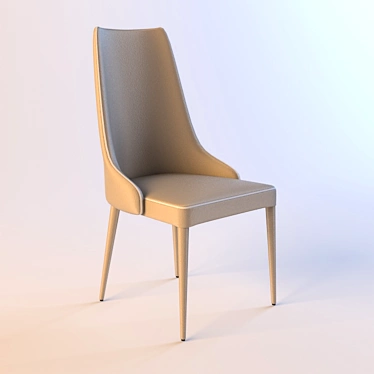 Elegant Shantal Chair 3D model image 1 