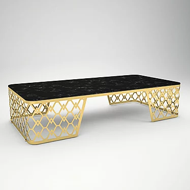 Elegant Formenti Vogue Coffee Table 3D model image 1 