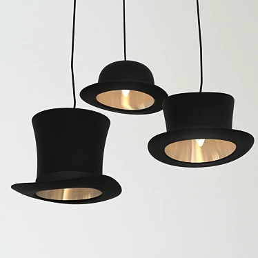 Hat Light Fixture 3D model image 1 