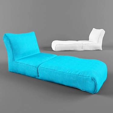 Convertible Relax Armchair 3D model image 1 