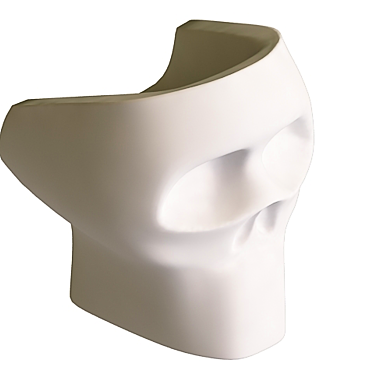Elegant Novembre Arm Chair 3D model image 1 