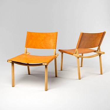 Elegance Redefined: December Chair Nikari 3D model image 1 