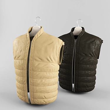 Sleeveless Jacket 3D model image 1 