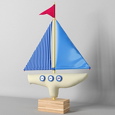 Nautical Dream - Decorative Boat Toy 3D model image 1 