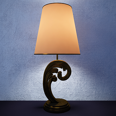 Elegant Seville Table Lamp 3D model image 1 