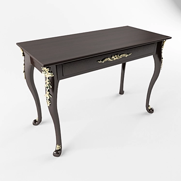 Elegant Console Table 3D model image 1 