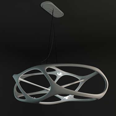 Yamagiwa Andromeda Chandelier - Ross Lovegrove Design 3D model image 1 