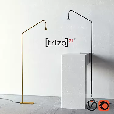 Standard and table lamps from Austere TRIZO21