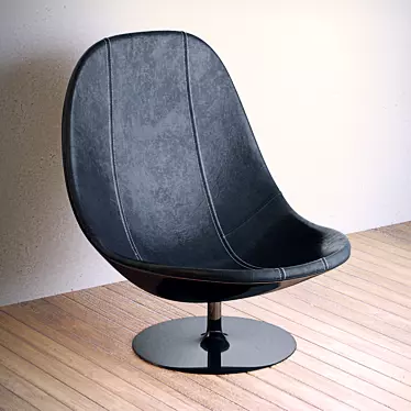 Elegant DolcheVita Armchair 3D model image 1 