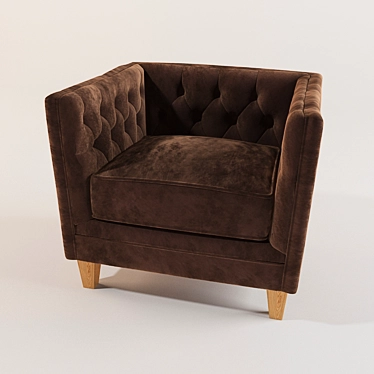 Title: Modern Photo-Inspired Armchair 3D model image 1 