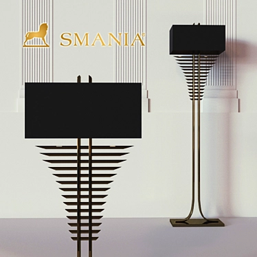 Modern Minimalist Floor Lamp 3D model image 1 