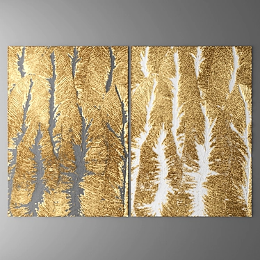 3D Wall Panel Decor 3D model image 1 