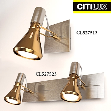 Citilux Mars Spotlights - CL527513 & CL527523 3D model image 1 