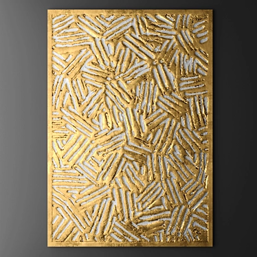 3D Panel Wall Decor 3D model image 1 