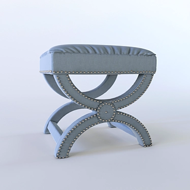 Compact Wooden Bench - 42x54x72 cm 3D model image 1 