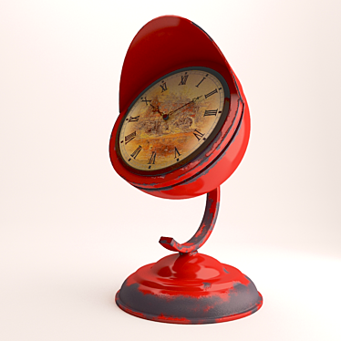Vintage Floor Clock 3D model image 1 