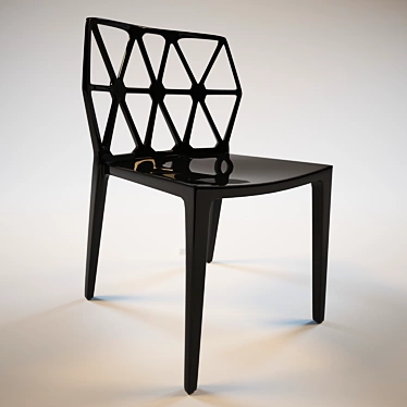 Alchemy Chair: Designer Elegance 3D model image 1 
