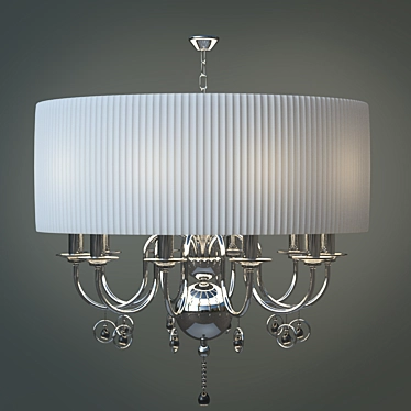 Aiardini GABRIEL - Elegant Crystal Pendant Light 3D model image 1 