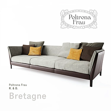 Poltrona Frau Bretagne Sofa 3-seater