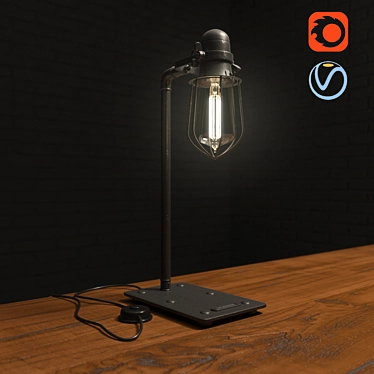 Modern Desk Lamp TL4101 3D model image 1 