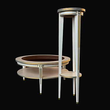 Jardiniere and coffee table