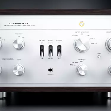 Luxman SQ-38U: Japanese Hi-End Amp 3D model image 1 