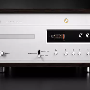 Luxman D-30U: High-End CD Player with Built-in Tube Preamp 3D model image 1 