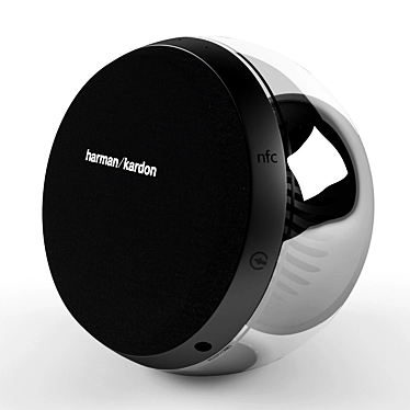 Premium Sound: Harman Cardon Speakers 3D model image 1 